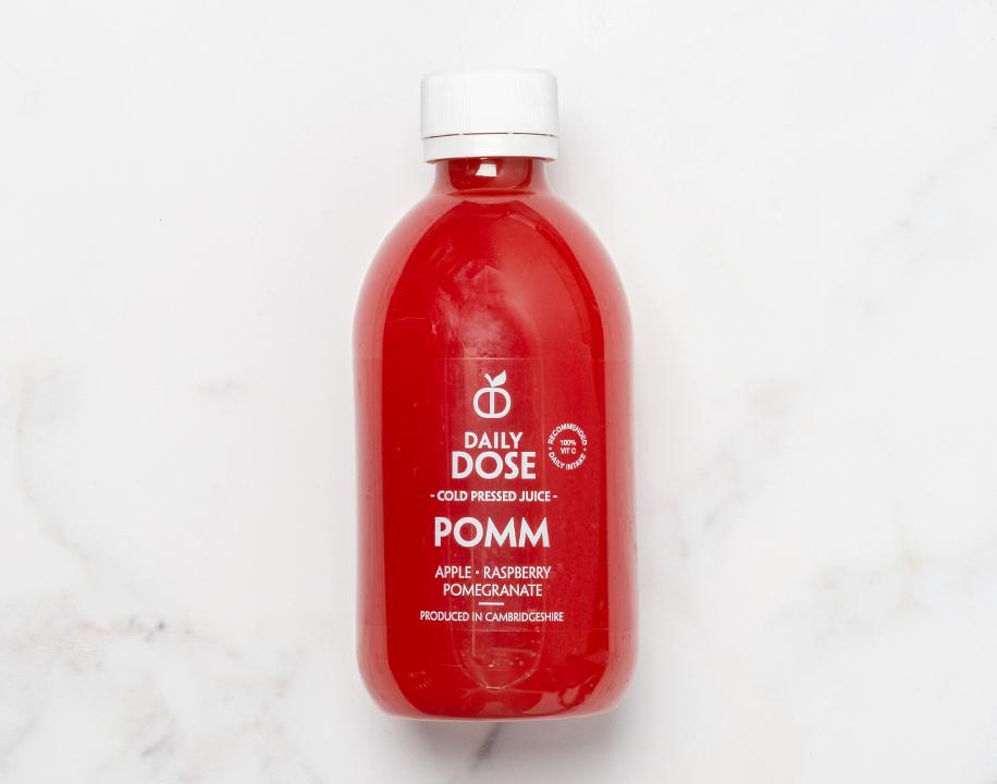 Meal card cover for: Daily Dose Pomm Juice