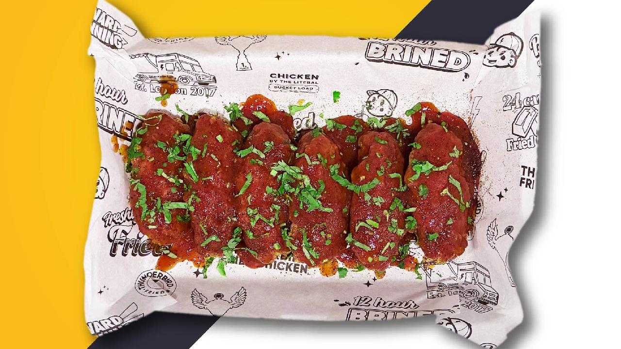 Meal card cover for: El Diablo Wings