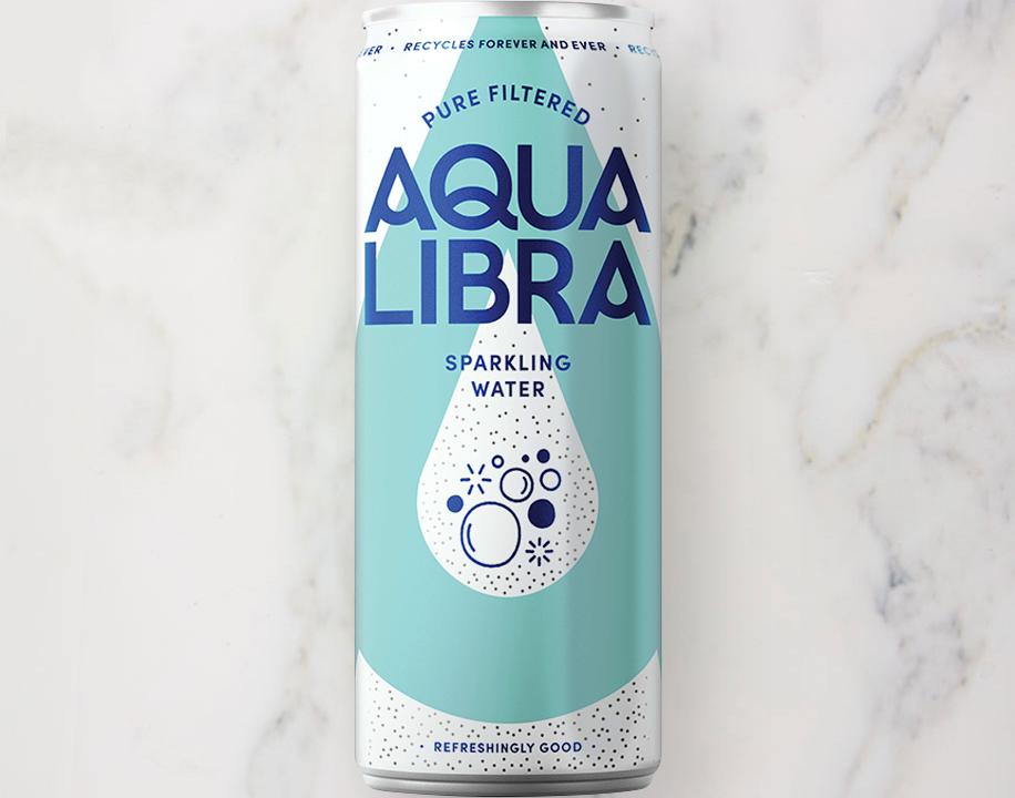 Meal card cover for: Aqua Libra Sparkling