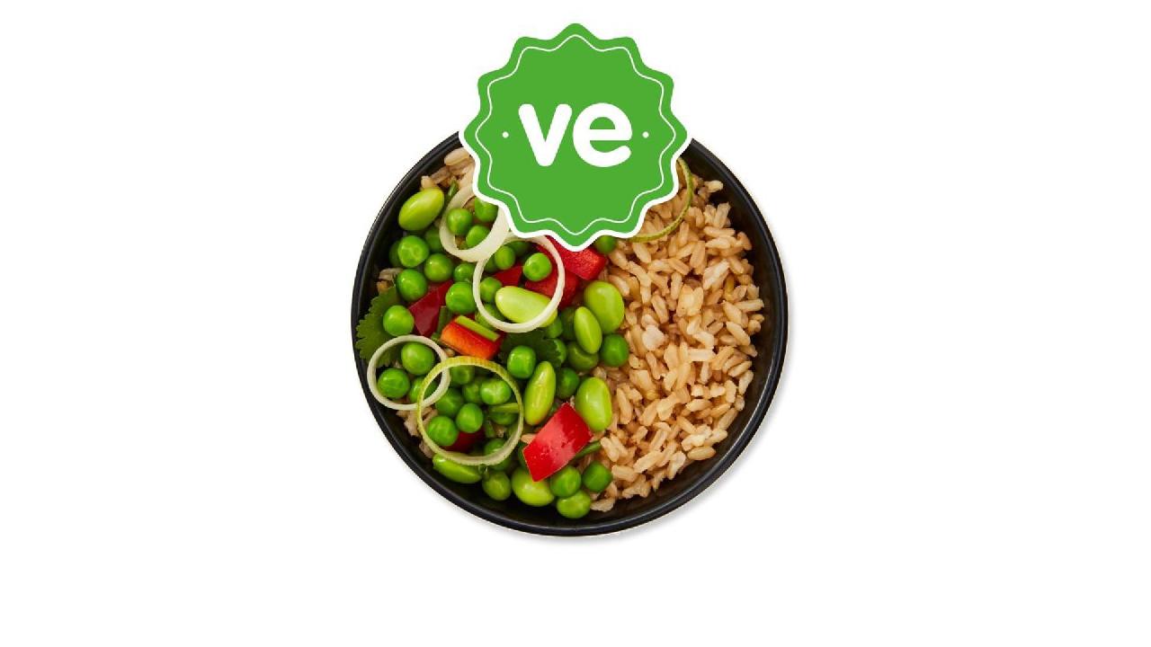 Meal card cover for: little rice & greens