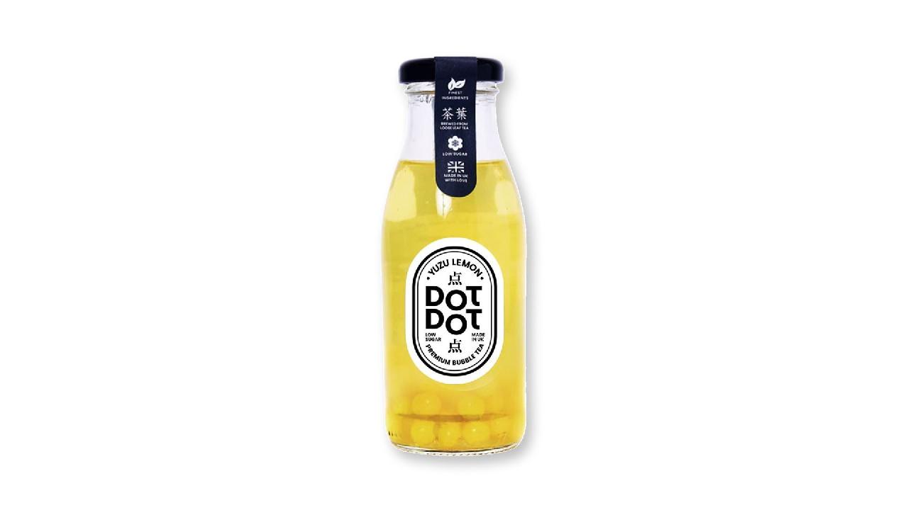 Meal card cover for: lemon bubble tea