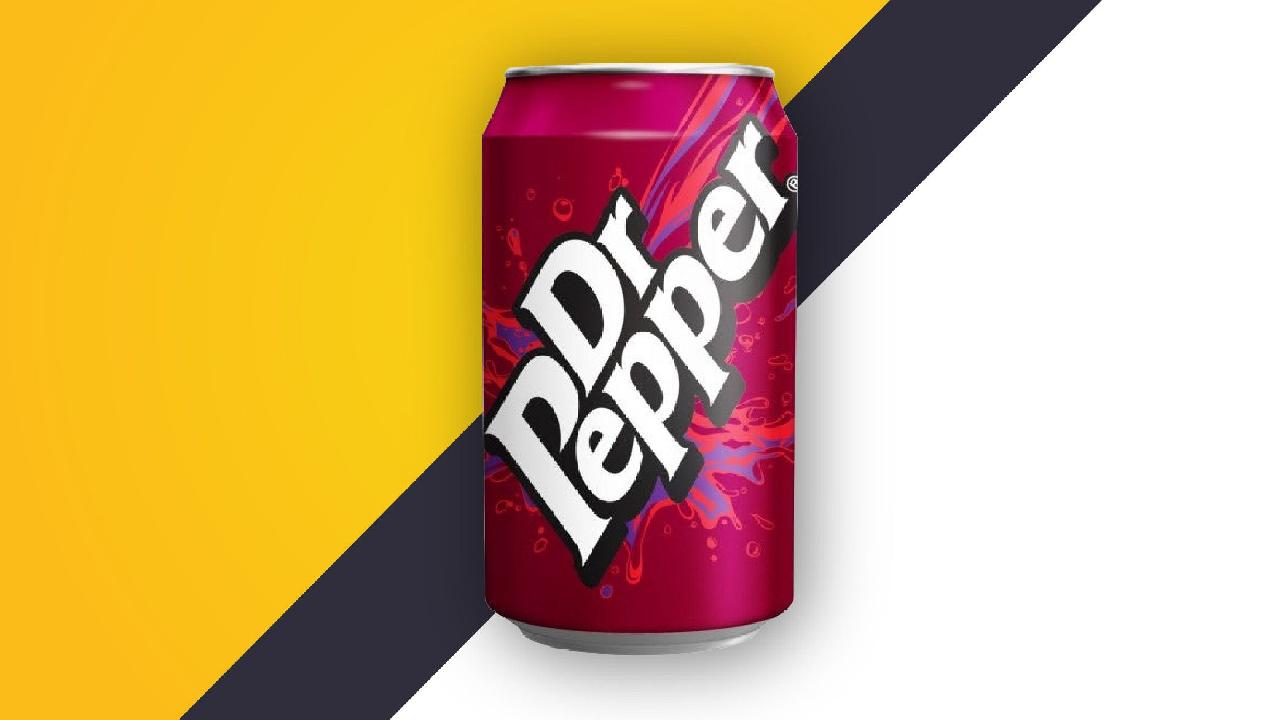 Meal card cover for: Dr Pepper