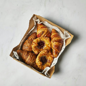 Meal card cover for: Vegan Pastries Box