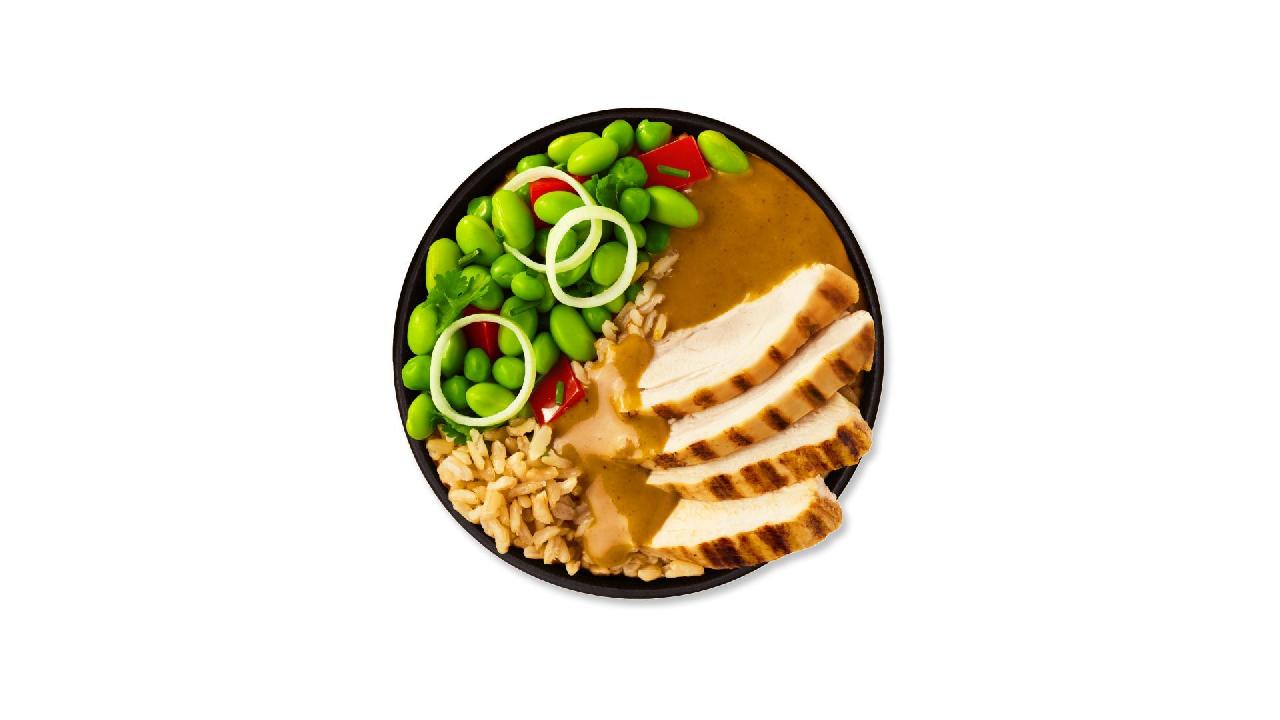 Meal card cover for: little grilled katsu chicken curry