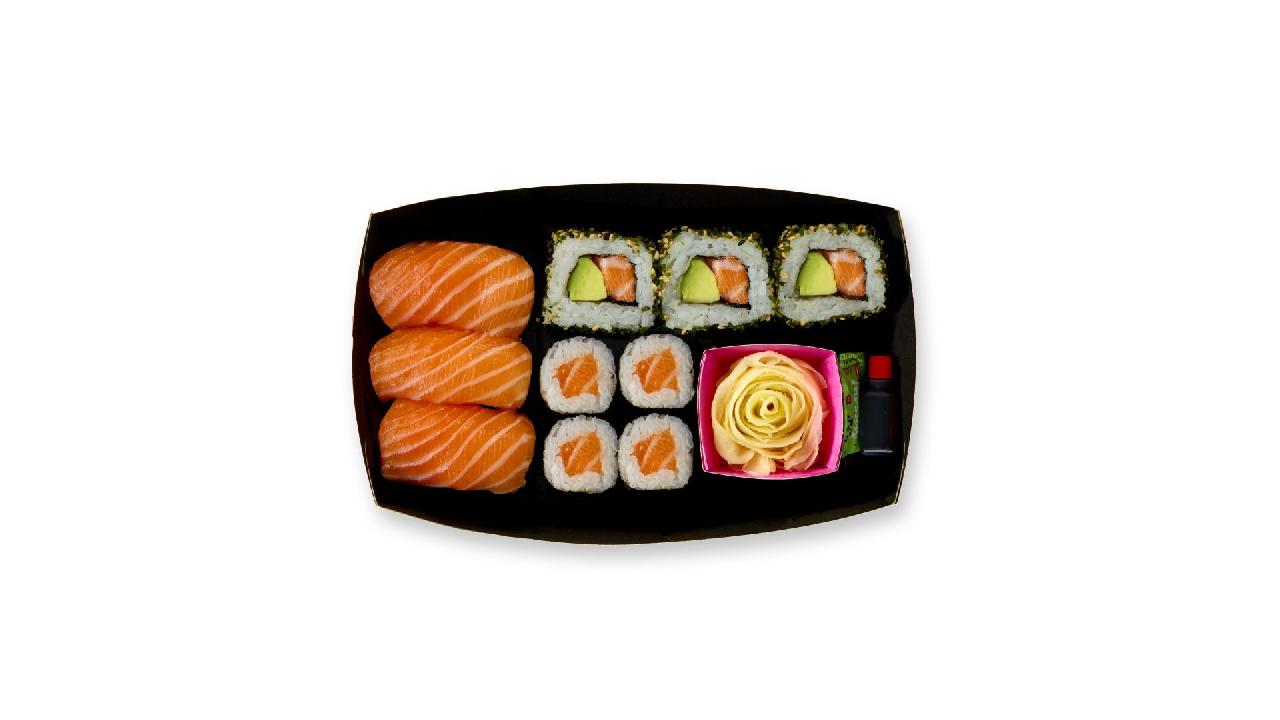Meal card cover for: the super salmon light 
