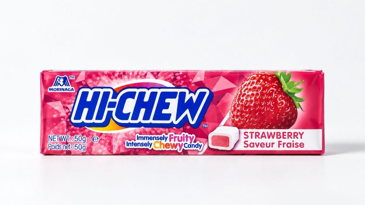 Meal card cover for: Hi-Chew Strawberry