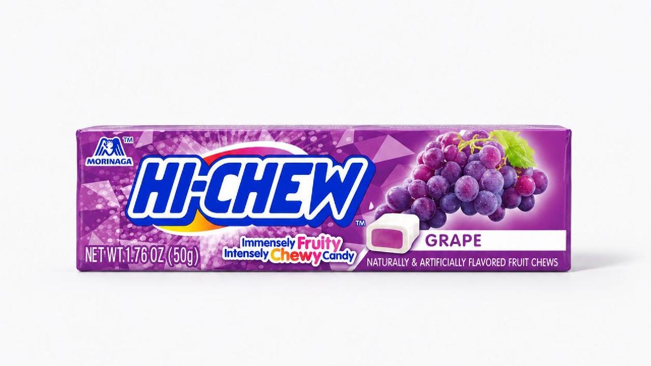 Meal card cover for: Hi-Chew Grape