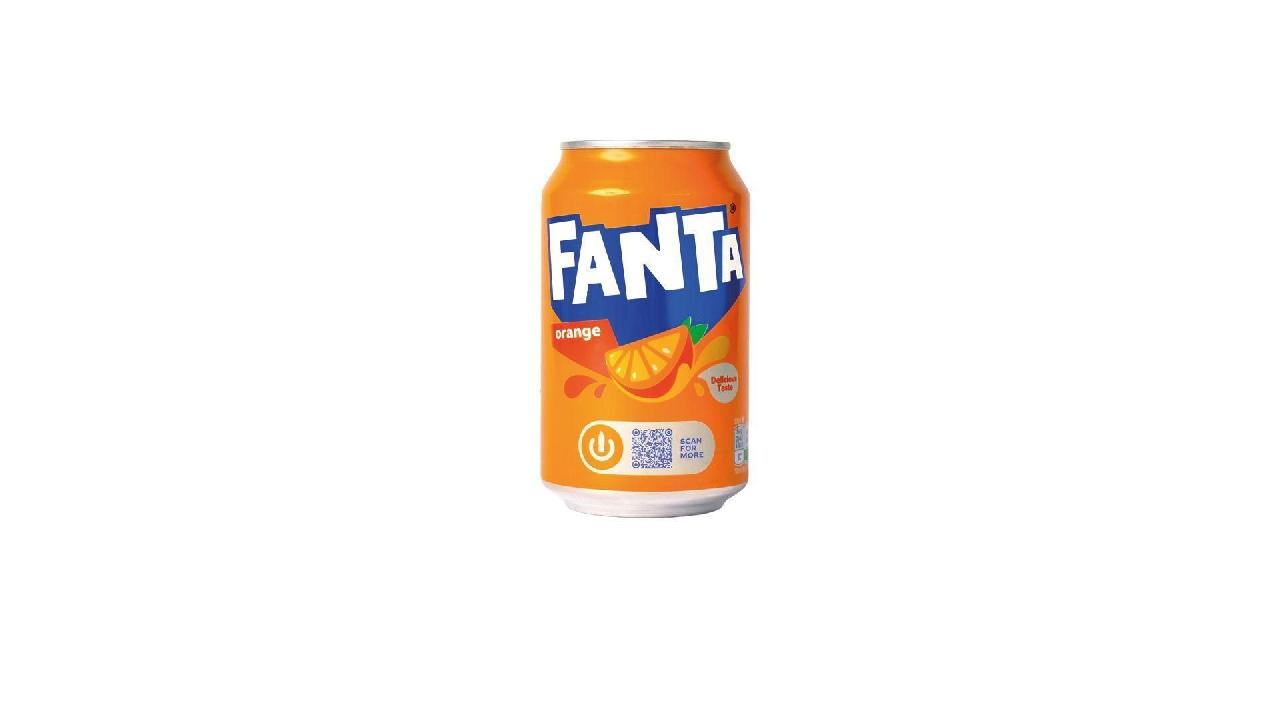 Meal card cover for: Fanta Can