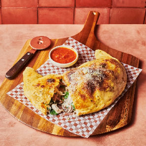 Meal card cover for: Calzone Pollo Spinaci