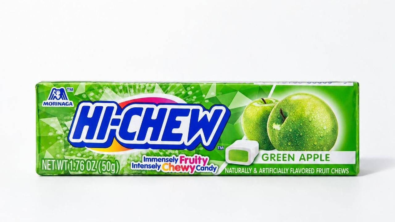 Meal card cover for: Hi-Chew Apple