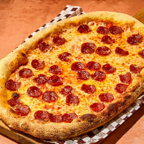 Meal card cover for: Pepperoni Premio