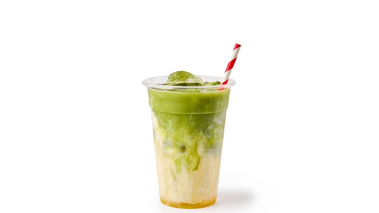 Meal card cover for: White chocolate Matcha