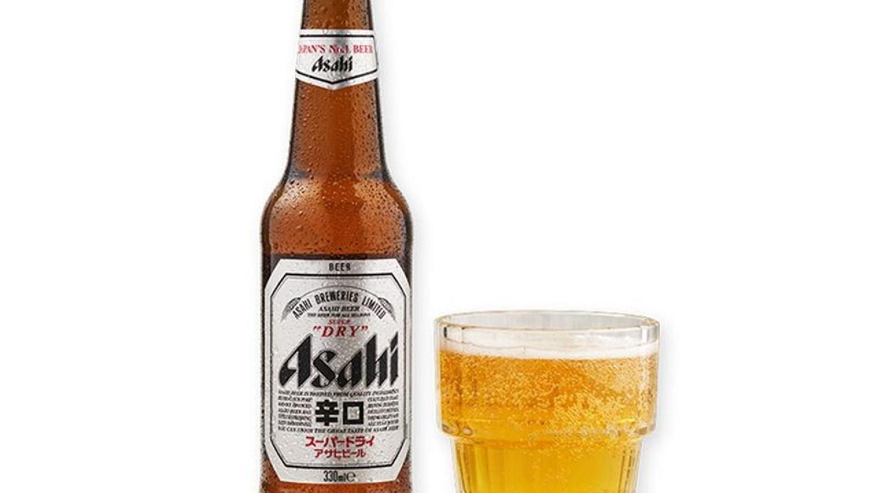 Meal card cover for: Asahi Bottle