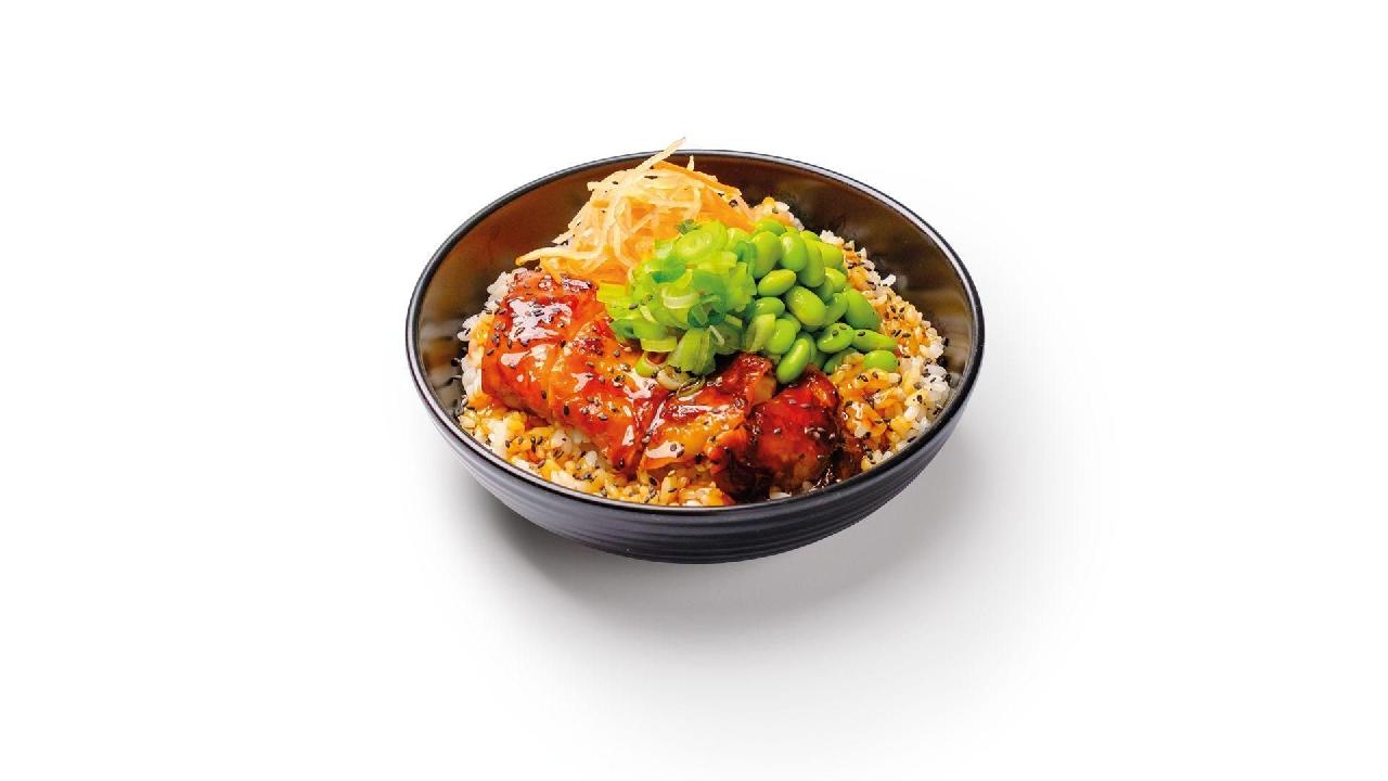 Meal card cover for: Chicken Teriyaki