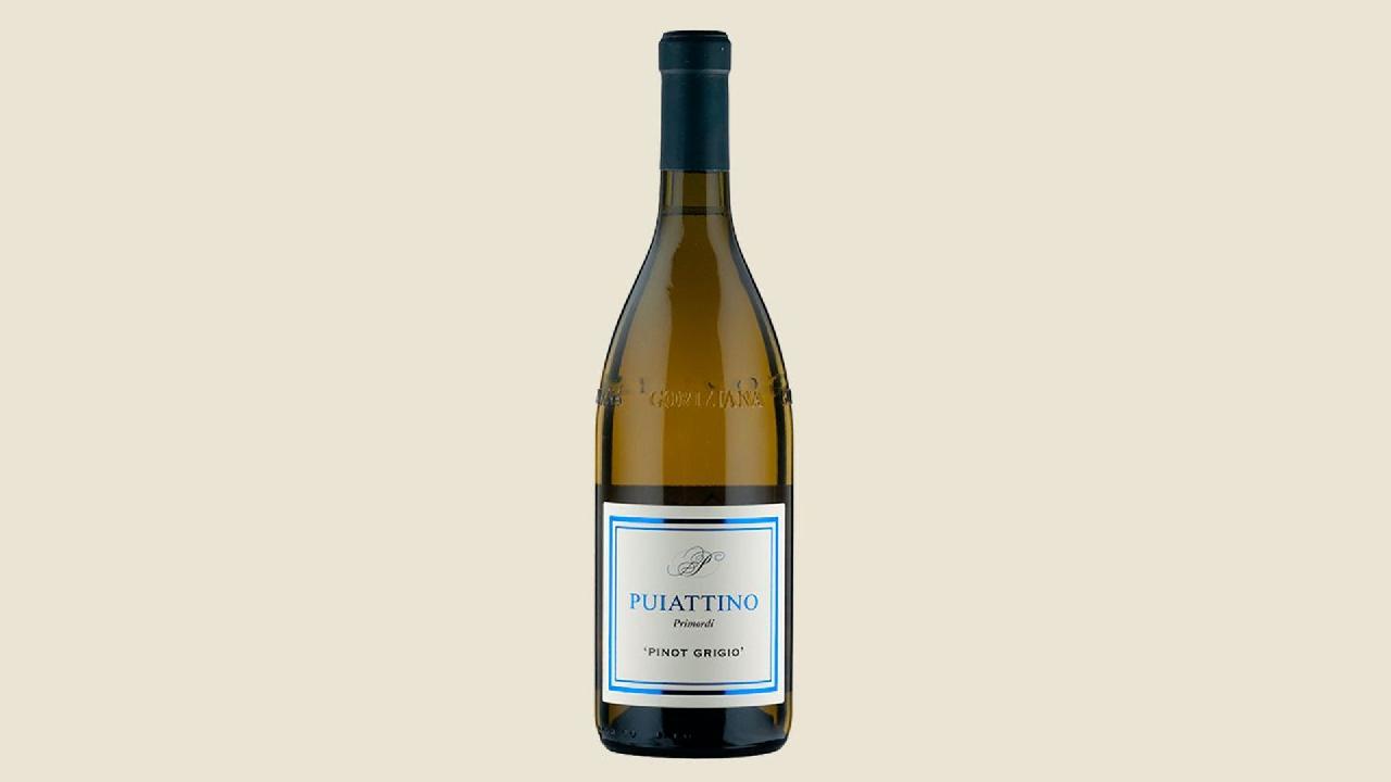 Meal card cover for: Pinot Grigio Puiattino (12%)