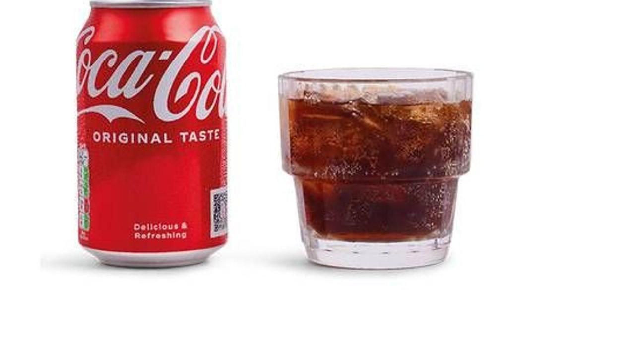 Meal card cover for: Coke Can