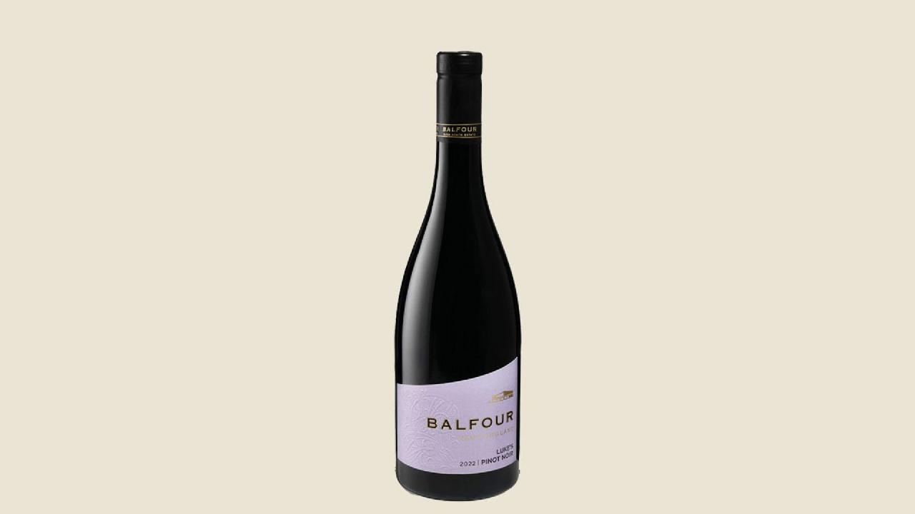 Meal card cover for: Pinot Noir Luke's Balfour (12%)
