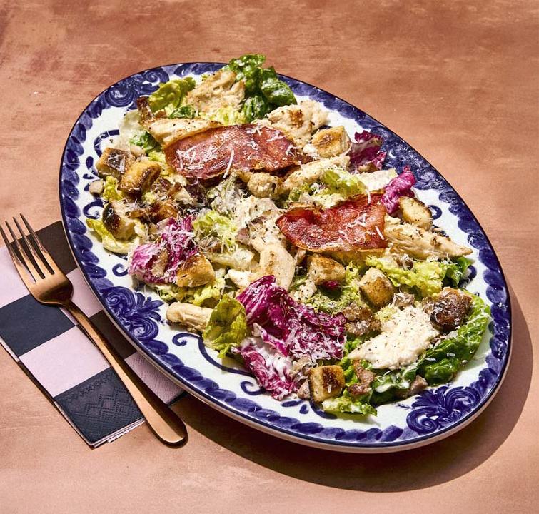 Meal card cover for: Chicken Caesar Salad
