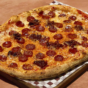 Meal card cover for: NEW ⭐ Pepperoni & Hot Honey