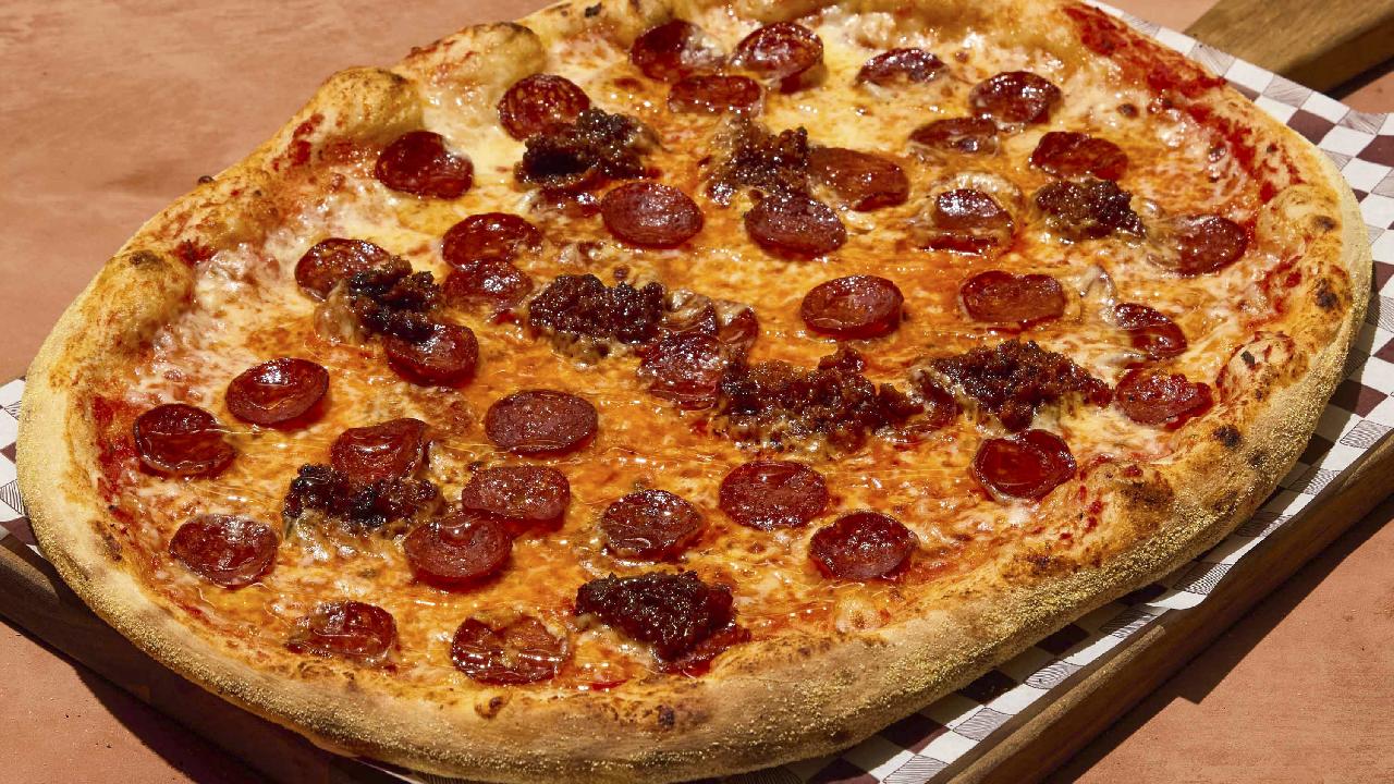 Meal card cover for: NEW ⭐ Pepperoni & Hot Honey