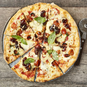 Meal card cover for: Non-Gluten Pinoli Pizza