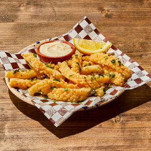 Meal card cover for: Calamari 