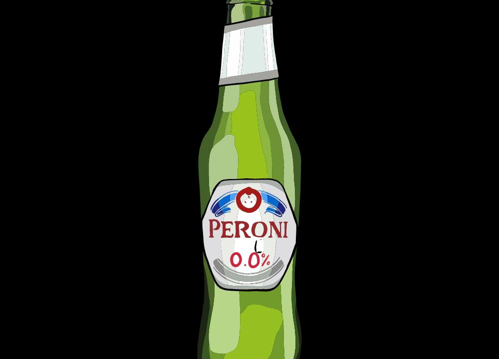 Meal card cover for: Peroni 0.0%