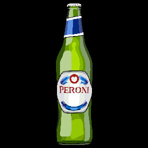 Meal card cover for: Peroni 660ml