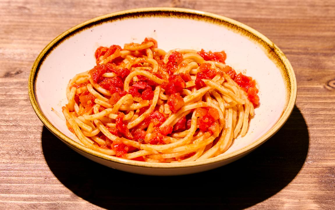Meal card cover for: Kids Spaghetti Pomodoro