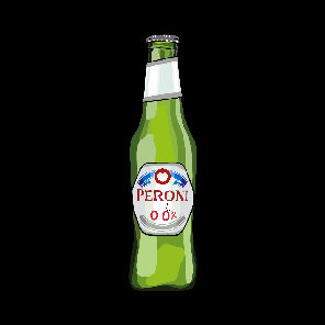 Meal card cover for: Peroni 0.0%