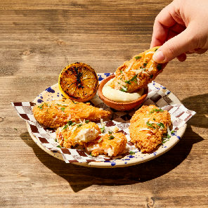 Meal card cover for: Pollo Fritti