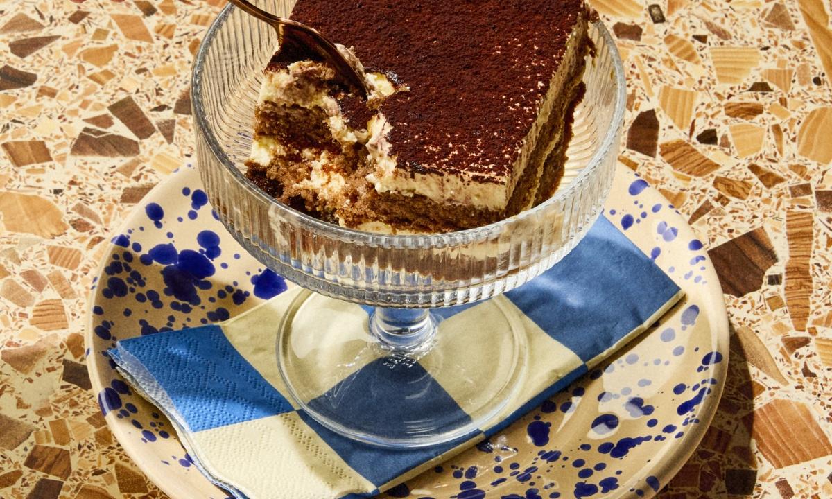 Meal card cover for: Tiramisu