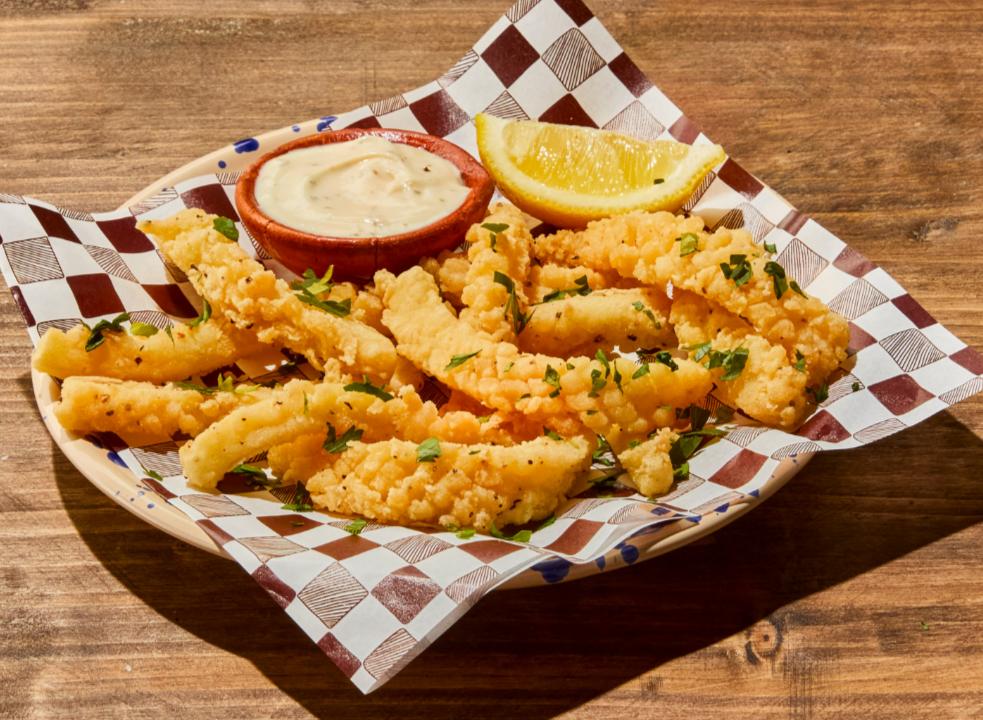 Meal card cover for: Calamari 