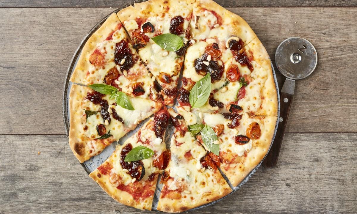 Meal card cover for: Non-Gluten Pinoli Pizza