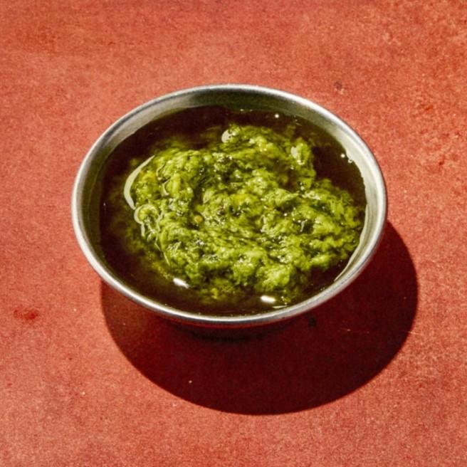 Meal card cover for: Genovese Pesto