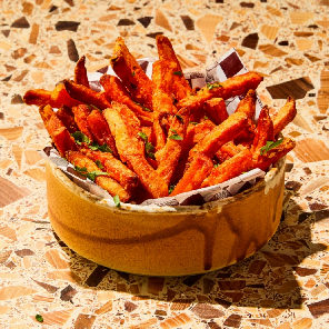 Meal card cover for: Sweet Potato Fries 
