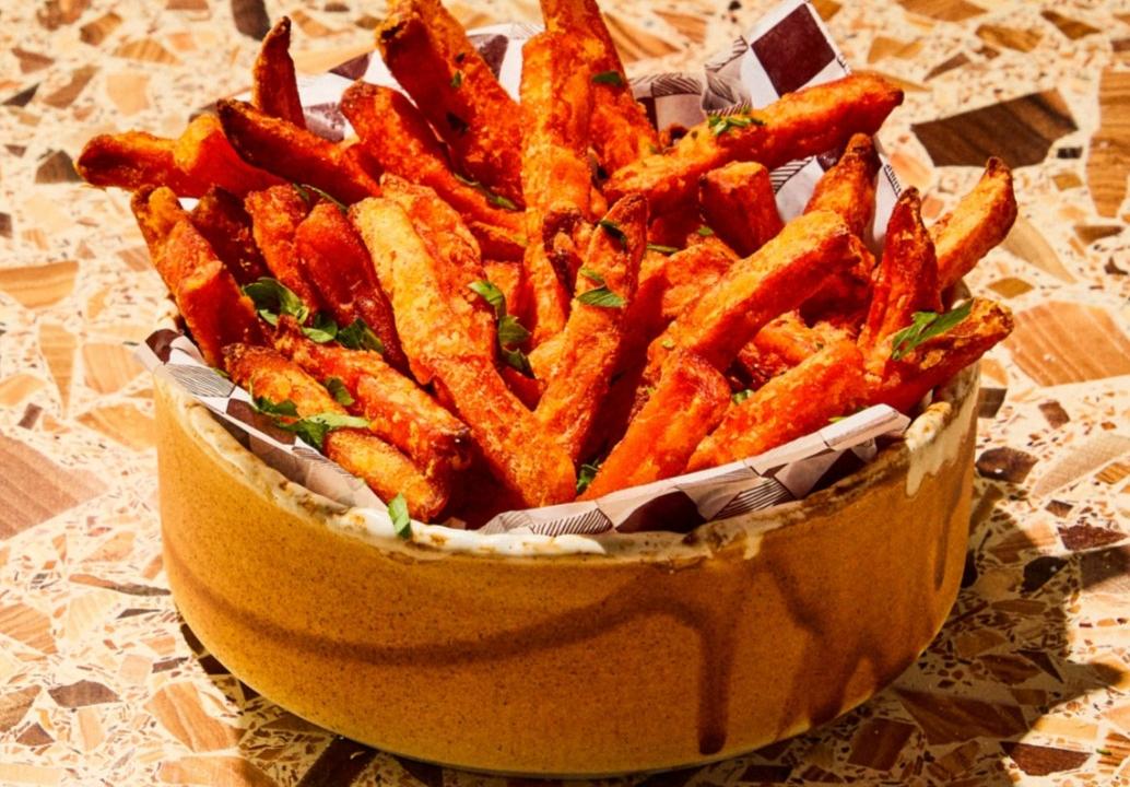Meal card cover for: Sweet Potato Fries 