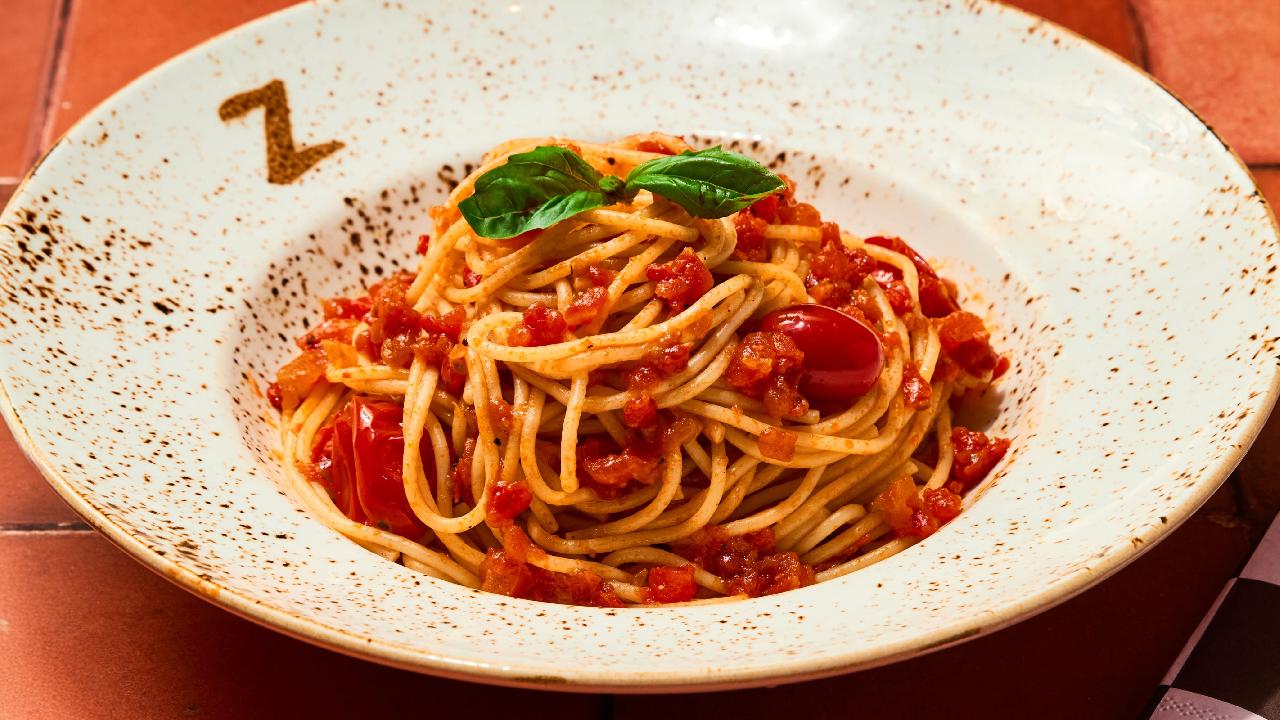 Meal card cover for: Vegan Pomodoro