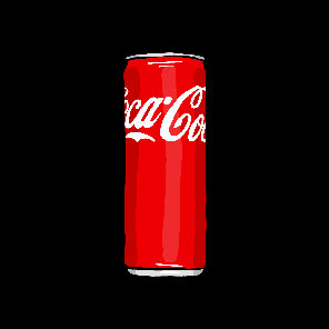 Meal card cover for: Coke 