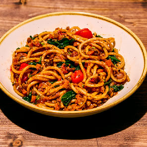 Meal card cover for: Kids Spaghetti Lentil Ragu