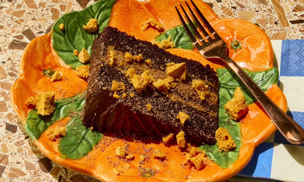 Meal card cover for: Chocolate Fudge Cake