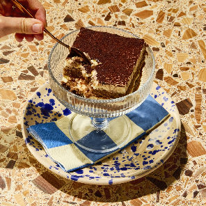 Meal card cover for: Tiramisu