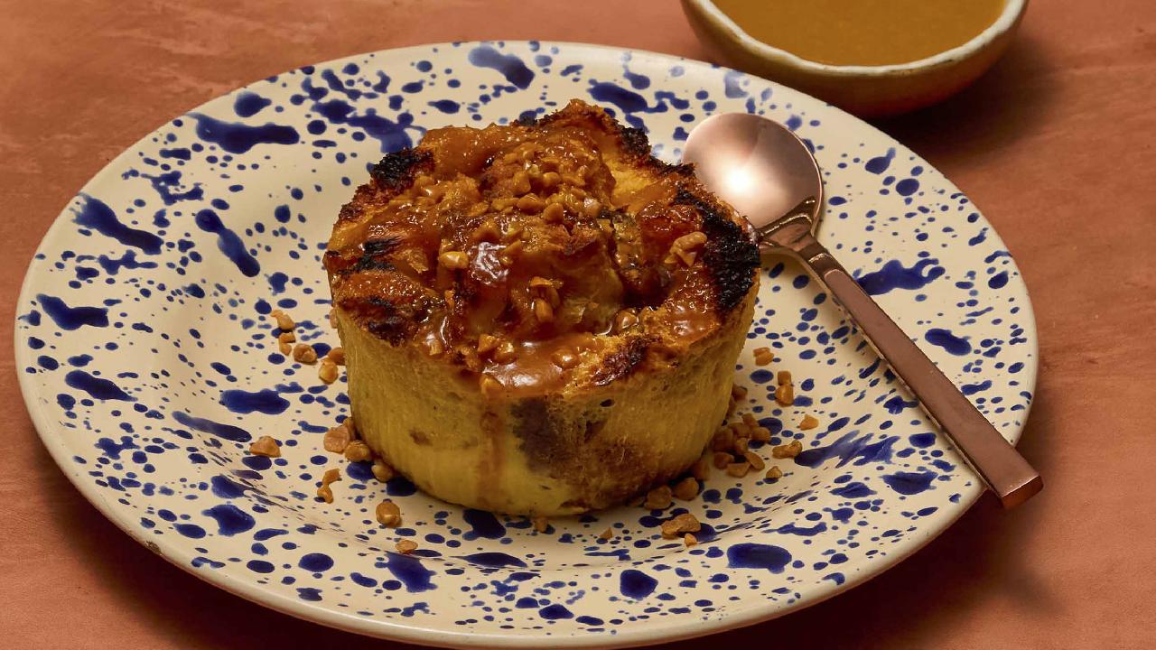 Meal card cover for: NEW ⭐Salted Caramel Bread & Butter Pudding