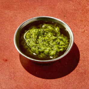 Meal card cover for: Genovese Pesto