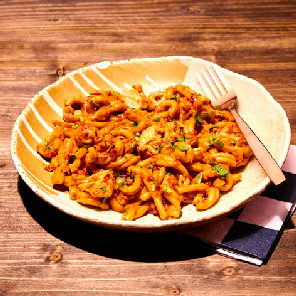 Meal card cover for: Pesto Rosso