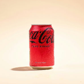 Meal card cover for: Coke Zero