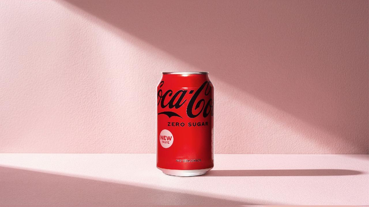 Meal card cover for: Coke Zero