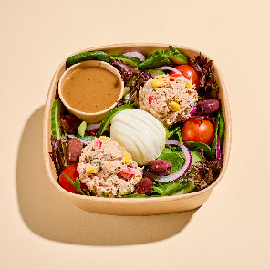 Meal card cover for: Tuna Salad