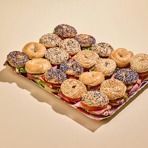 Meal card cover for: Deli Cut Mini Bagel Platter