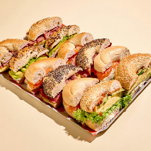 Meal card cover for: Breakfast Bagel Platter